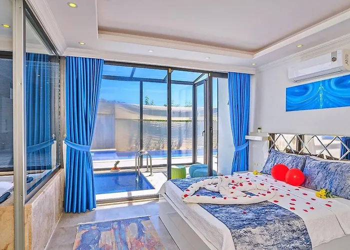 Uezuemlue 1 Bedroom Secluded With Private Pool Hot Tub 卡尔坎